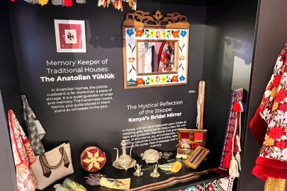 Konya'nın 'gelin aynası' New York'ta ilgi gördü