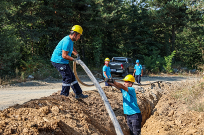Sakarya'da yeni kaynak ve 2 bin metrelik güçlü altyapı hattı