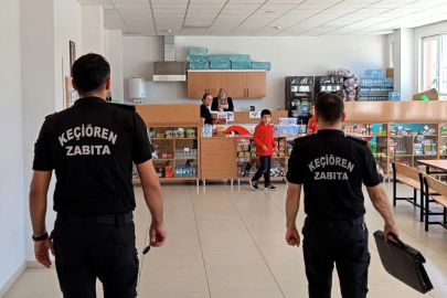 Ankara Keçiören'de okul kantinlerine sıkı denetim