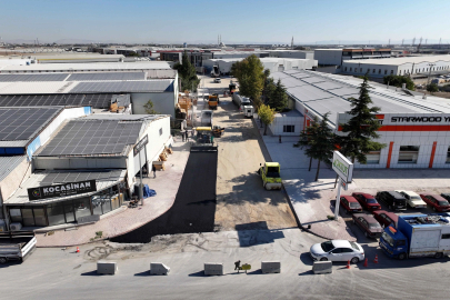 Konya Karatay'da asfalt hamlesi