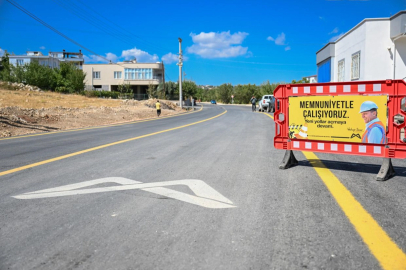 Mersin Büyükşehir Belediyesi Gülnar’da yolları yeniliyor