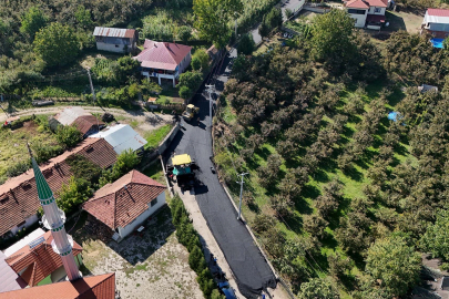 Sakarya Akyazı'nın kırsal yolları Büyükşehir'le güzelleşiyor