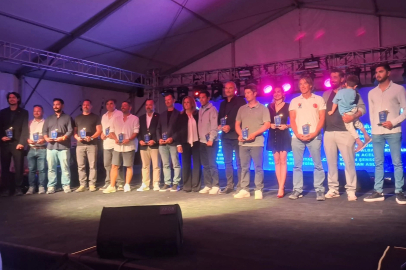 Tekirdağ yelkencileri TYF ödül töreninde parladı