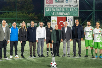 DOSAB’da geleneksel futbol heyecanı