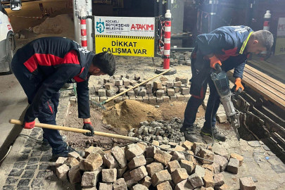 Kocaeli'de yaya yollarına konforlu dokunuş