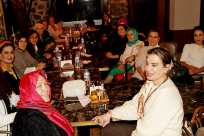 Erzurum’un güçlü kadınları dayanışma sofrasında buluştu