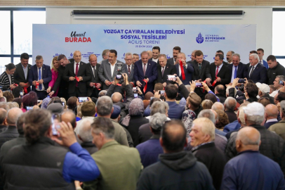 Yozgat Çayıralan Belediyesi sosyal tesisi açıldı