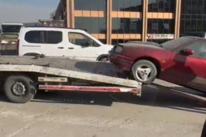 Ankara’da hurda araç temizliği; 13 araç trafikten men edildi