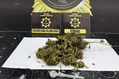 Adıyaman'da klima ünitesine zulalanmış esrar ele geçirildi!