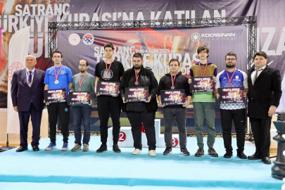 Kayseri Kocasinan'ın Satranç Türkiye Kupası sona erdi