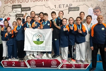 Bursa Osmangazili karatecilerden önemli başarı