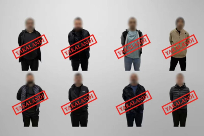 Gürcistan'da yakalanan 8 firari Türkiye'ye iade edildi