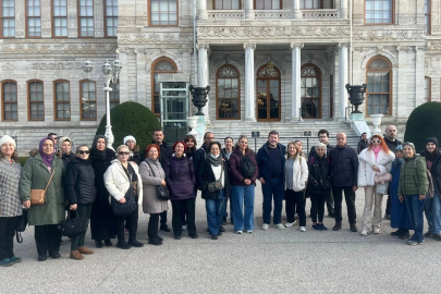 Maltepeliler, Dolmabahçe Sarayı'nı ziyaret etti