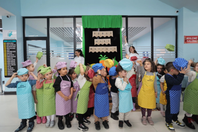 Kayserili minik şefler mutfağa girdi