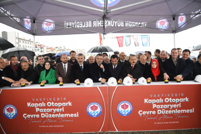 Trabzon Vakfıkebir’e modern pazaryeri ve otopark