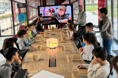 Bursa Nilüfer’de çocuklar sanatla iç içe