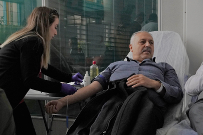 Ankara Keçiören'de Kızılay’a kan bağışı desteği