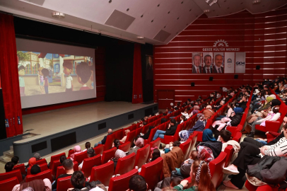 Kocaeli Gebze’de çocuklar sinema keyfi yaşadı