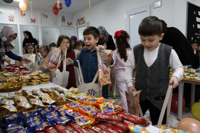 Konya'nın 31 ilçesinde 220 bin çocuk Şivlilik mutluluğu yaşadı