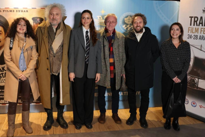 Trabzon'da 'Bak Postacı Geliyor' filmine yoğun ilgi