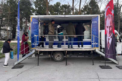 Bursa Büyükşehir öğrencilerin içlerini ısıtıyor