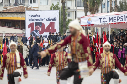 Mersin'de kurtuluş coşkusu