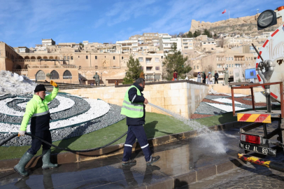 Mardin’de Tarihi 1. Cadde’de hummalı çalışma