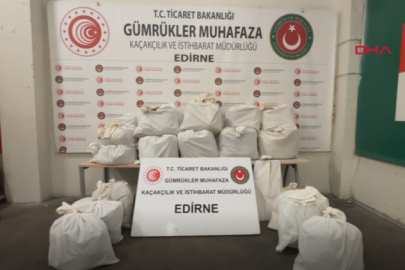 Kapıkule Sınır Kapısı'nda narkotik alarm: 20 kilo esrar