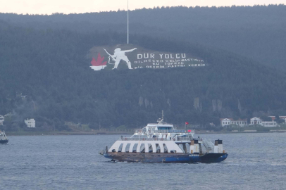 Bozcaada'da feribot seferleri iptal edildi