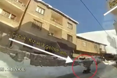 Kızakla kayarken halk otobüsünün altında kalan Lezgin öldü