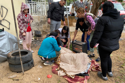 Su dolu çukura düşen Fatmagül'ü elektrikli sobayla ısıttılar