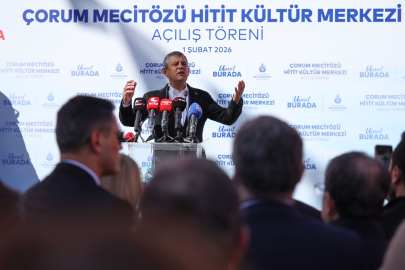 Özgür Özel Çorum'dan seslendi: Bu hizmetleri yapanı cumhurbaşkanı seçin