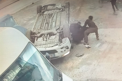 Otomobilin takla attığı kazada yaralanan 8 çocuktan 4’ü, beyin kanaması geçirdi