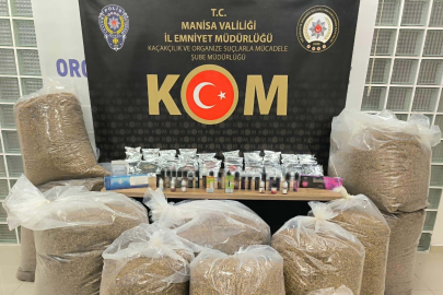 Kaçak tütün operasyonu: 5 kişi gözaltına alındı