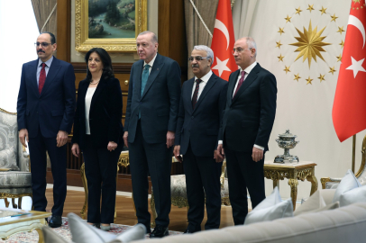 Cumhurbaşkanı Erdoğan, DEM Parti heyetini kabul etti