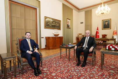 Numan Kurtulmuş, Akın Gürlek'i kabul etti