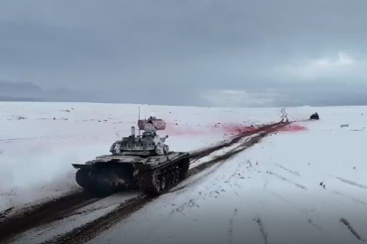 MSB duyurdu: Kars'ta kış tatbikatı
