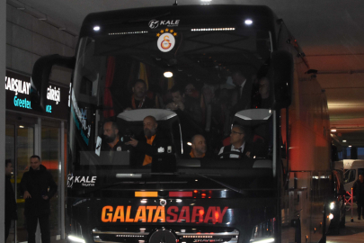Galatasaray kafilesi Konya'da