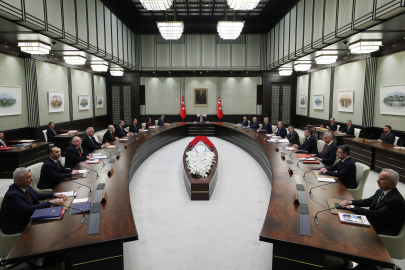 Cumhurbaşkanlığı Kabinesi, Erdoğan başkanlığında toplandı