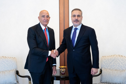 Bakan Fidan, ABD Büyükelçisi Tom Barrack'ı kabul etti