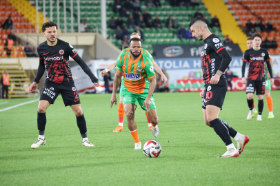 Alanyaspor ile Gençlerbirliği maçından gol çıkmadı: 0-0