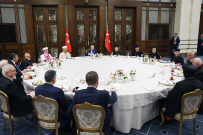Cumhurbaşkanı Erdoğan, dini azınlık temsilcileriyle iftarda bir araya geldi