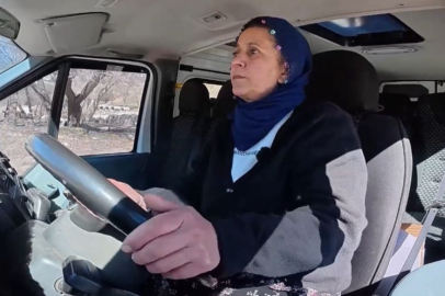 15 yıldır köydeki öğrencileri okullarına ulaştıran şoför Hanım: Kadınların yapmayacağı şey yoktur