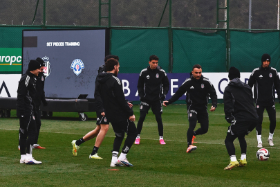 Beşiktaş, Kasımpaşa maçı hazırlıklarını tamamladı