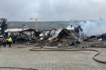 Ahırda yangın: 80 küçükbaş, 180 hindi ve 200 tavuk öldü