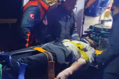 Elazığ'da feci kaza: Otomobil şarampole yuvarlandı, 5 yaralı