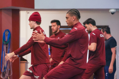 Trabzonspor’da Galatasaray maçının hazırlıkları devam ediyor