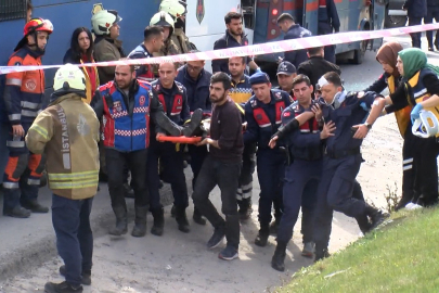 İstanbul'da cezaevi nakil araçları zincirleme kaza yaptı: 6 jandarma, 9 mahkum yaralı