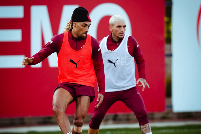 Galatasaray, Trabzonspor maçı hazırlıklarını sürdürdü