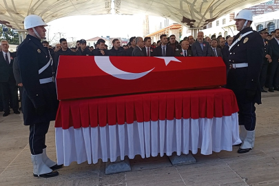 Şehit polis memuru Mustafa Aydın son yolculuğuna uğurlandı